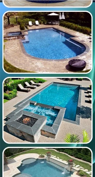 Swimming pool design screenshot