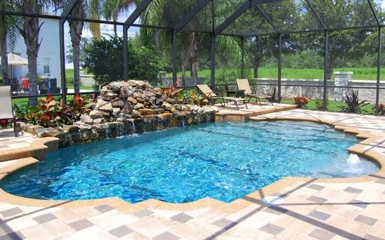 Swimming pool design screenshot